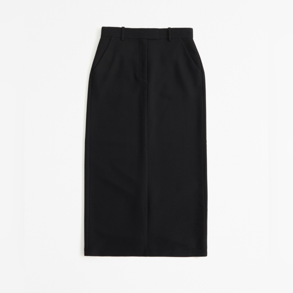 NWT Abercrombie and fitch tailored maxi skirt